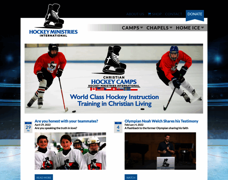 Hockeyministries.org thumbnail