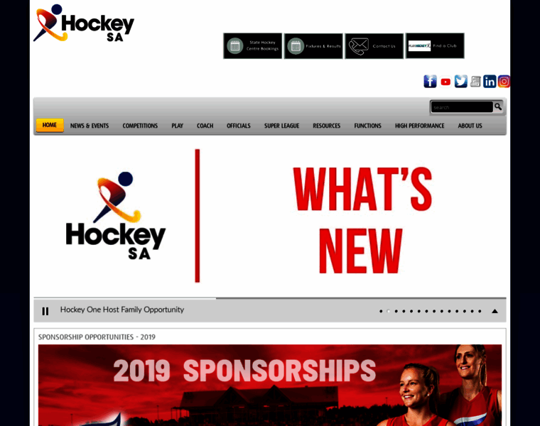 Hockeysa.com.au thumbnail