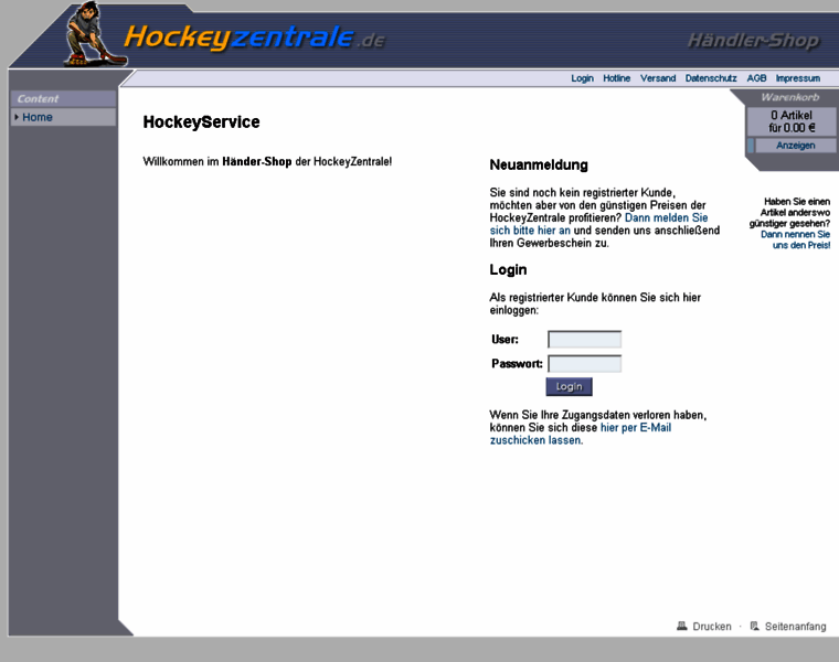 Hockeyservice.de thumbnail