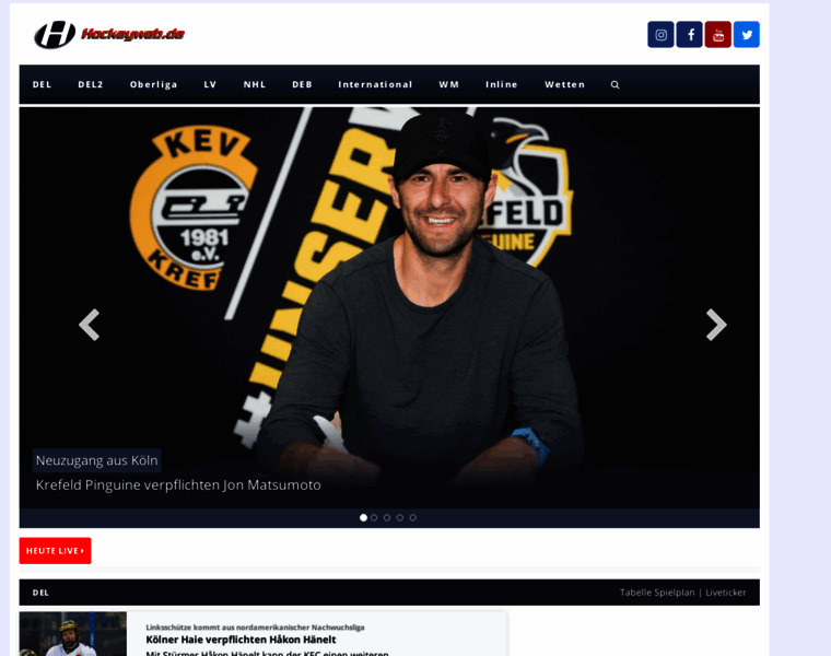 Hockeyweb.de thumbnail
