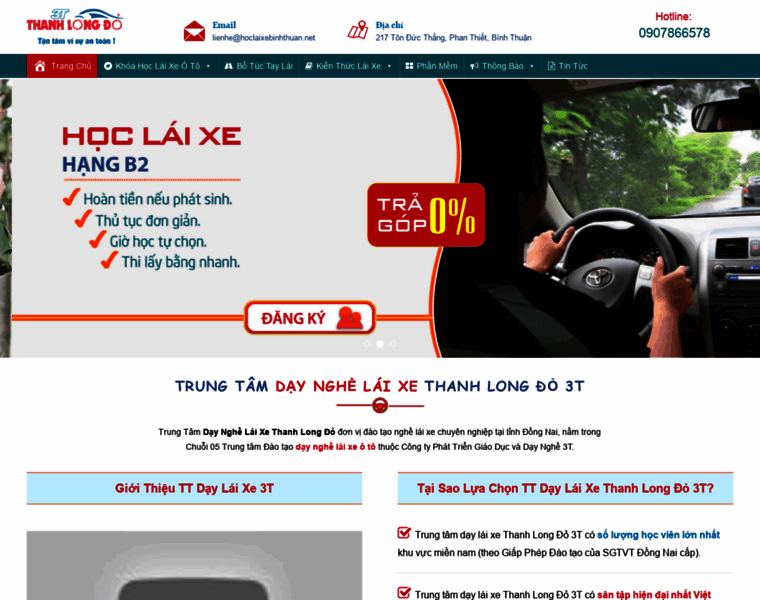 Hoclaixebinhthuan.net thumbnail