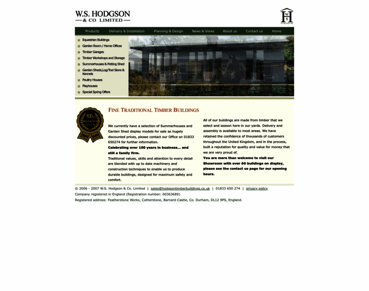 Hodgsontimberbuildings.co.uk thumbnail