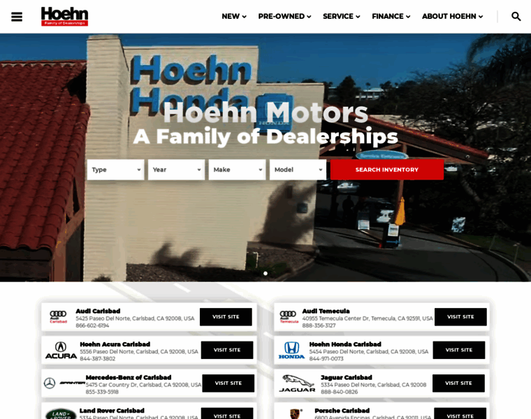 Hoehnmotors.com thumbnail
