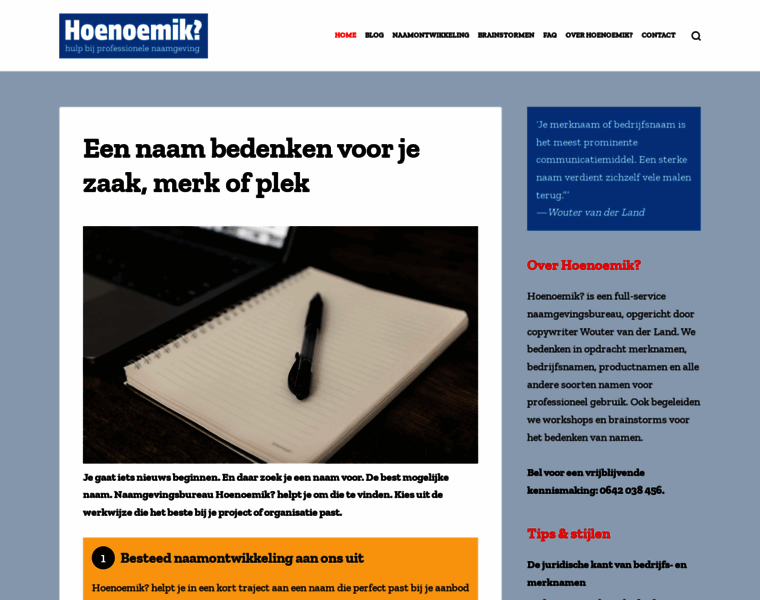 Hoenoemik.nl thumbnail