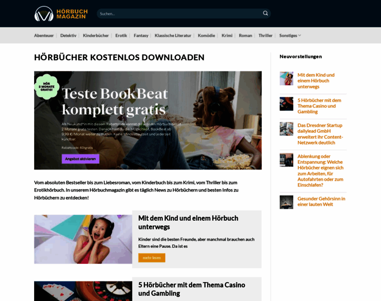 Hoerbuch-kostenlos-download.de thumbnail
