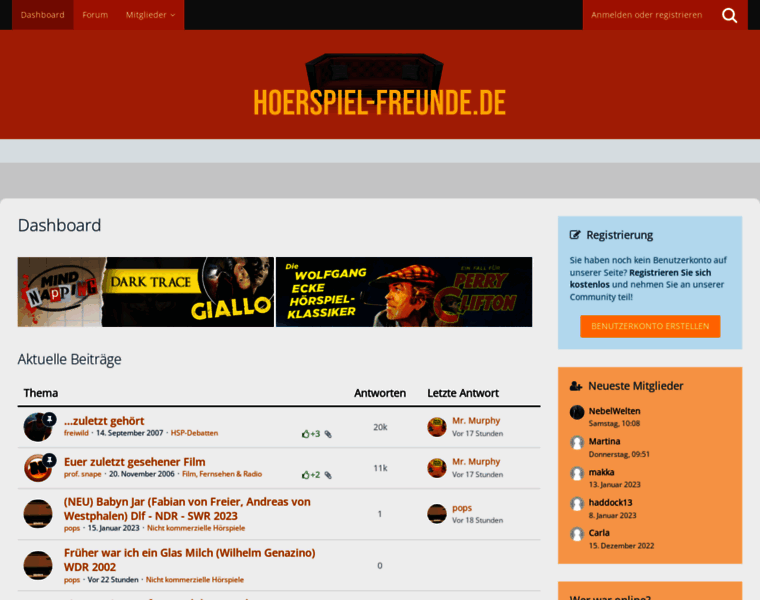 Hoerspiel-freunde.com thumbnail