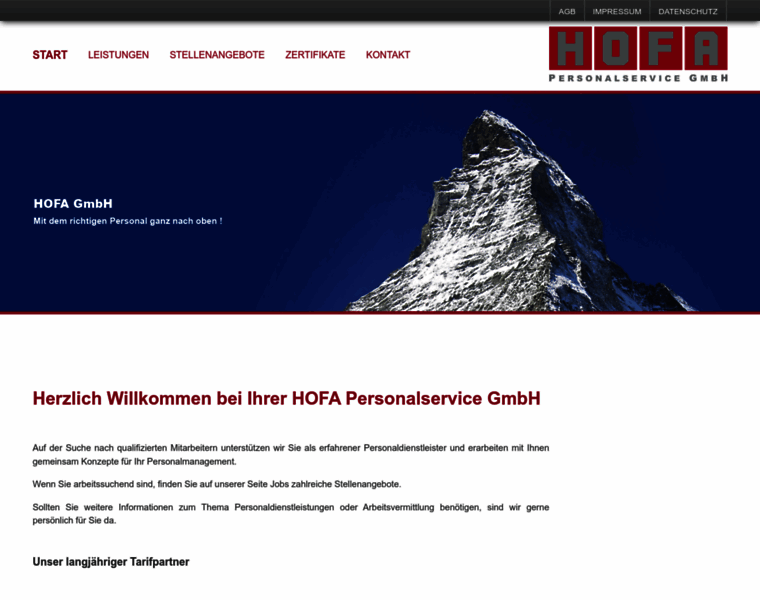 Hofa-personalservice.de thumbnail