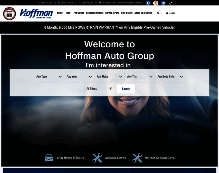 Hoffmanauto.com thumbnail