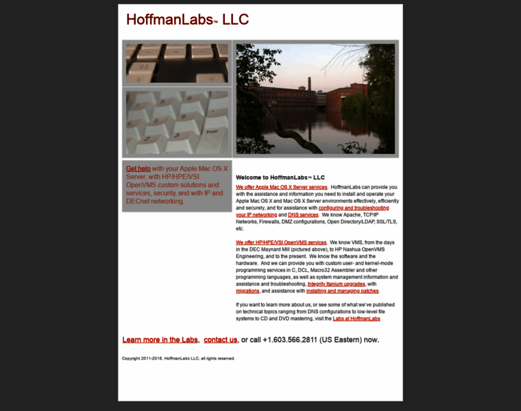 Hoffmanlabs.com thumbnail