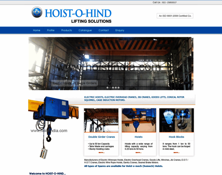 Hoist-o-hind.com thumbnail