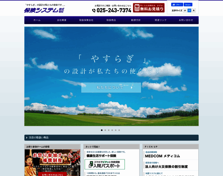 Hokensystem.co.jp thumbnail