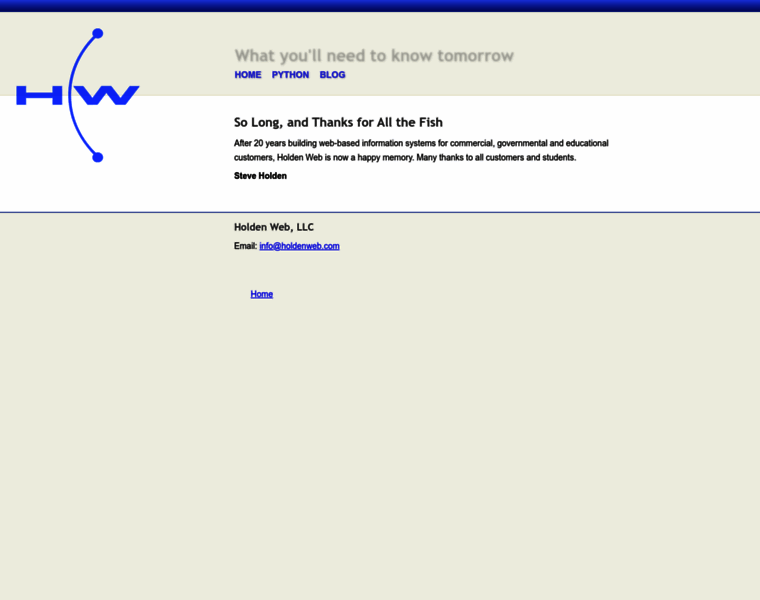 Holdenweb.com thumbnail