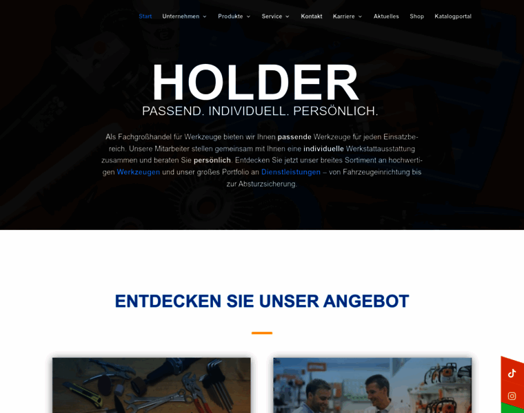 Holder-online.de thumbnail