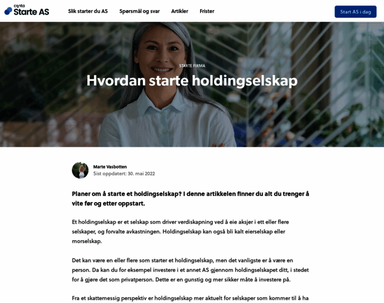 Holdingselskap.no thumbnail