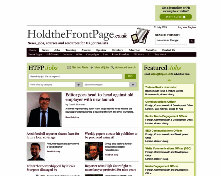 Holdthefrontpage.co.uk thumbnail