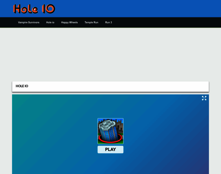 Hole-io.online thumbnail
