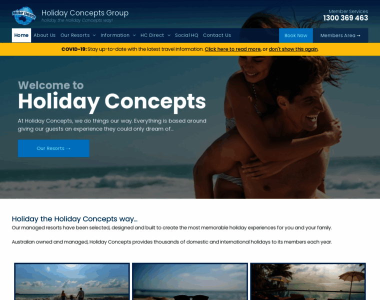 Holidayconcepts.com.au thumbnail