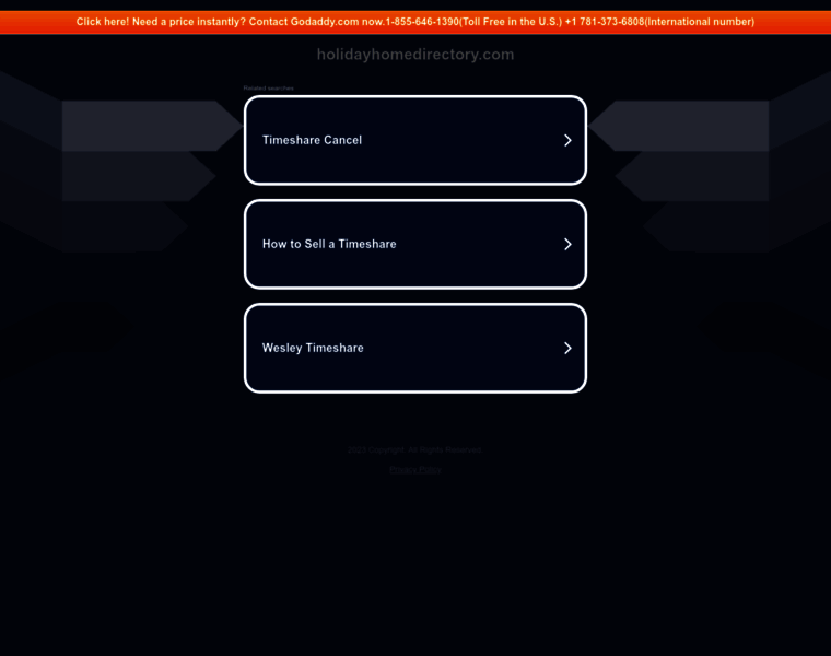 Holidayhomedirectory.com thumbnail