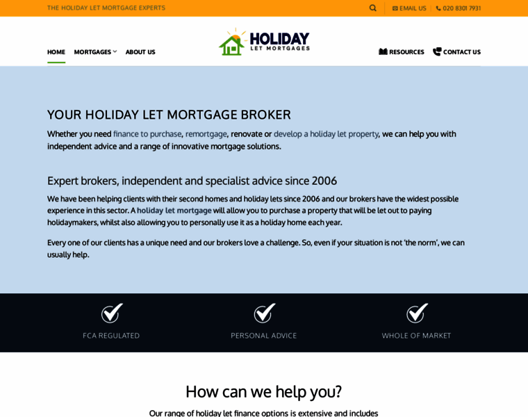 Holidayletmortgages.co.uk thumbnail