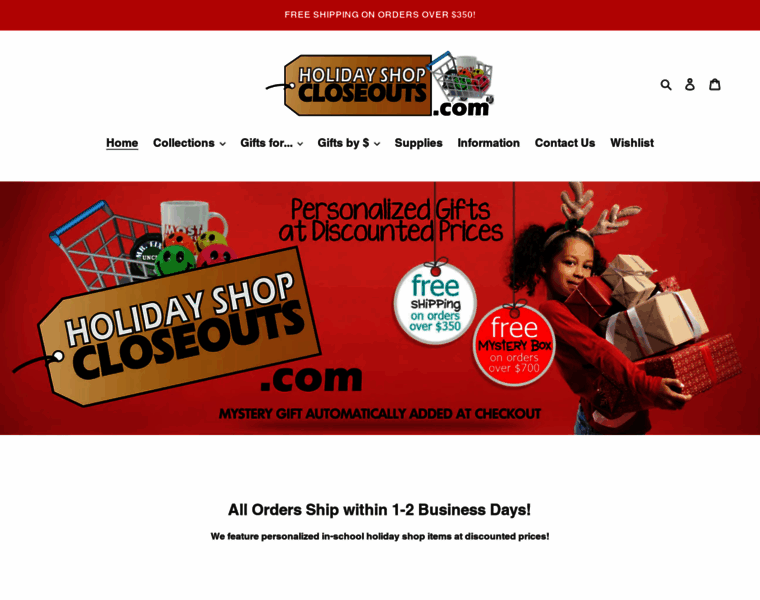 Holidayshopcloseouts.com thumbnail