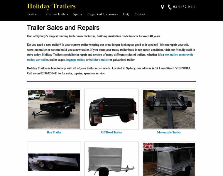 Holidaytrailers.com.au thumbnail
