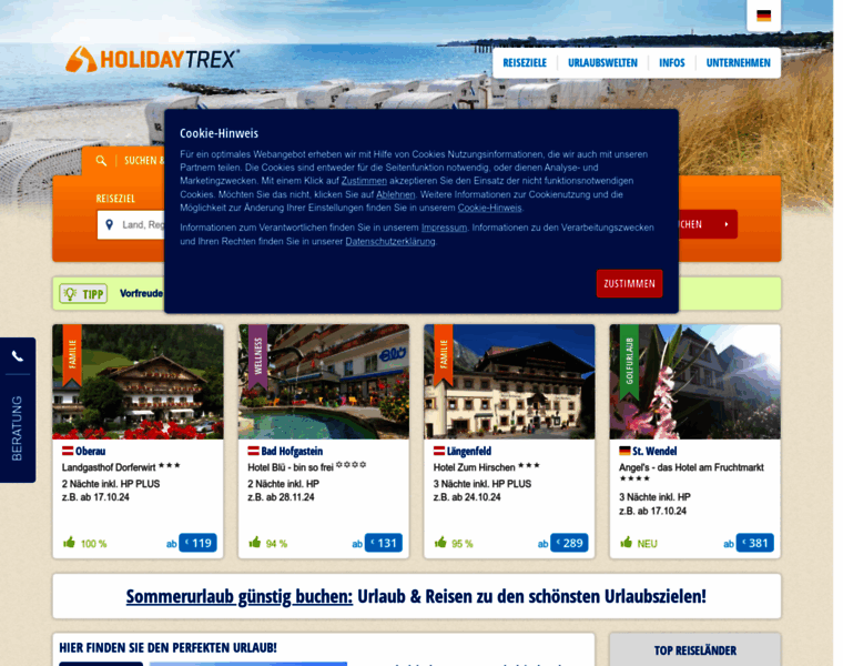 Holidaytrex.nl thumbnail Holidaytrex.nl thumbnail