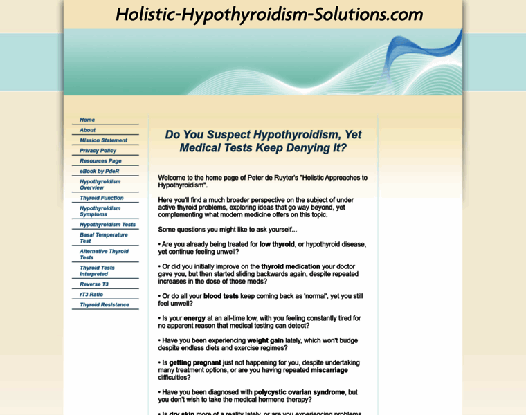 Holistic-hypothyroidism-solutions.com thumbnail