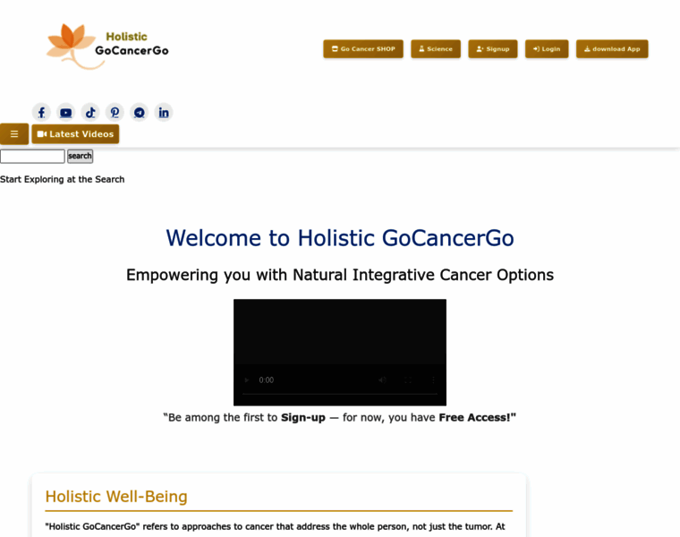 Holisticgocancergo.com thumbnail Holisticgocancergo.com thumbnail
