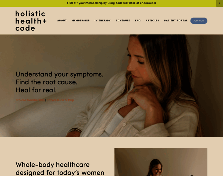 Holistichealthcode.com thumbnail