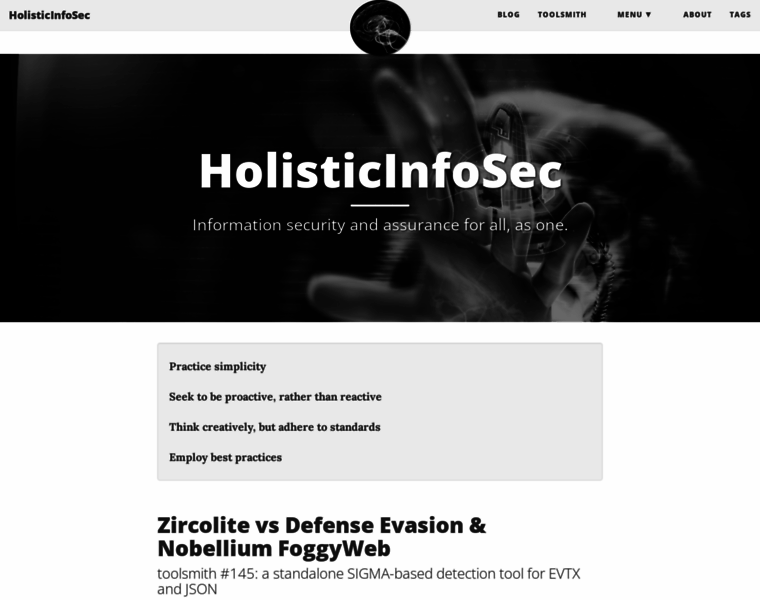 Holisticinfosec.org thumbnail