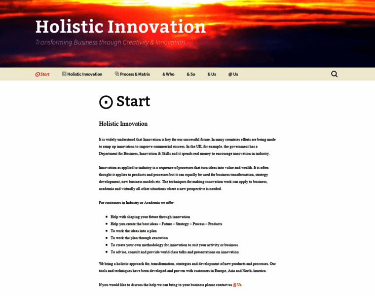 Holisticinnovation.co.uk thumbnail