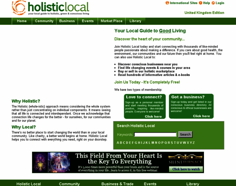 Holisticlocal.co.uk thumbnail