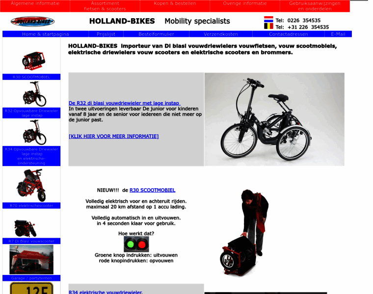 Holland-bikes.nl thumbnail