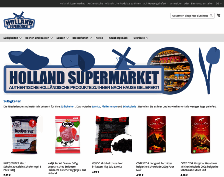 Holland-supermarket.com thumbnail