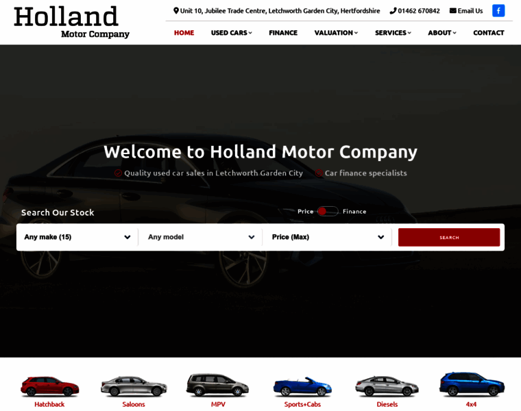 Hollandmotorco.co.uk thumbnail