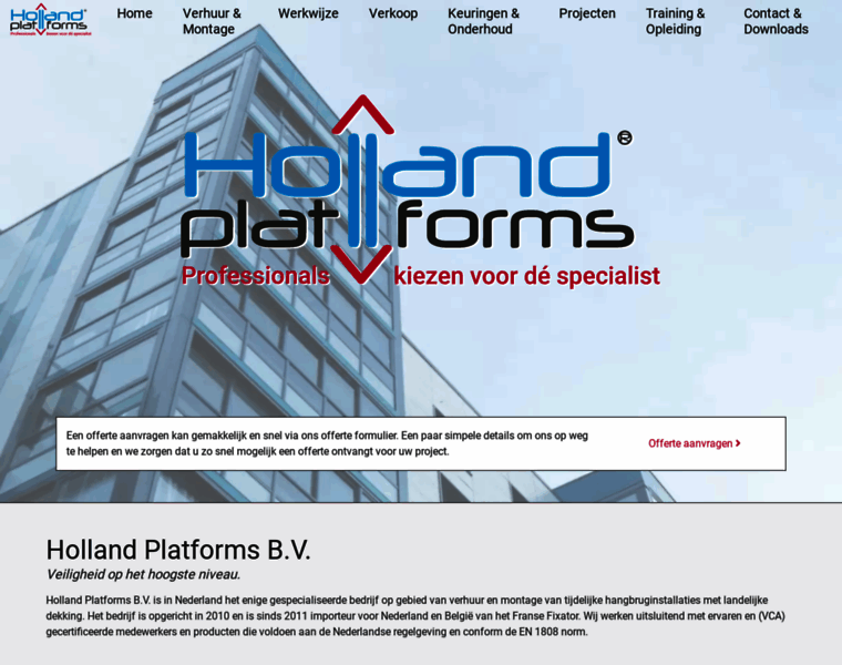 Hollandplatforms.com thumbnail