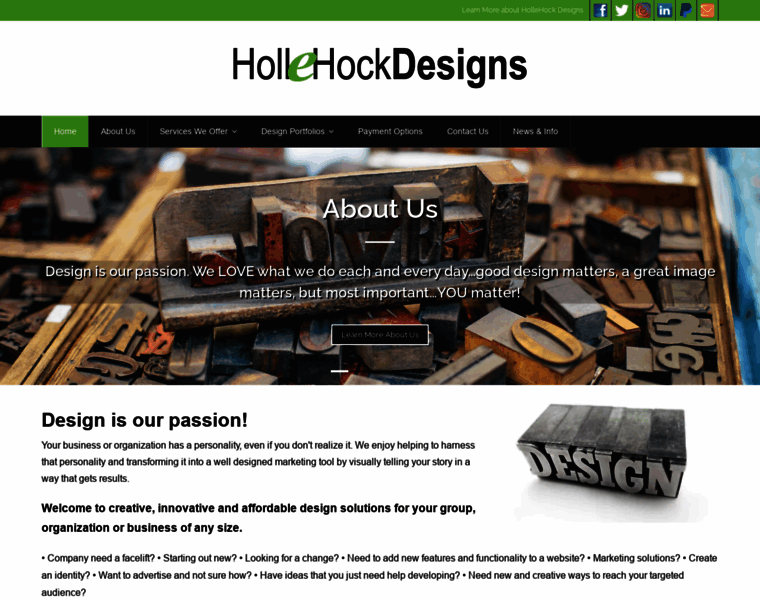 Hollehock.com thumbnail