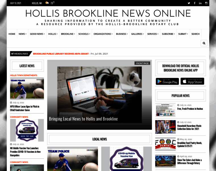 Hollisbrooklinenewsonline.com thumbnail