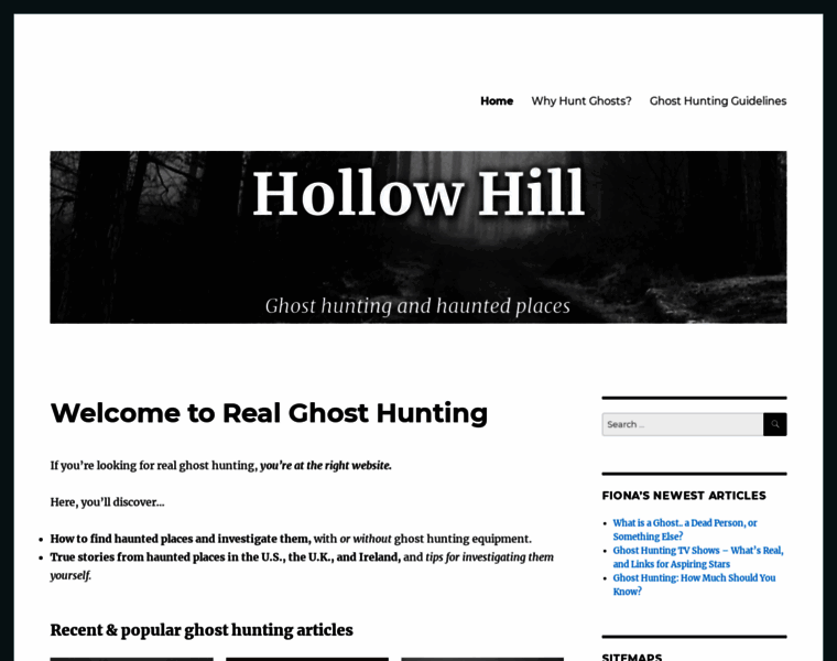 Hollowhill.com thumbnail