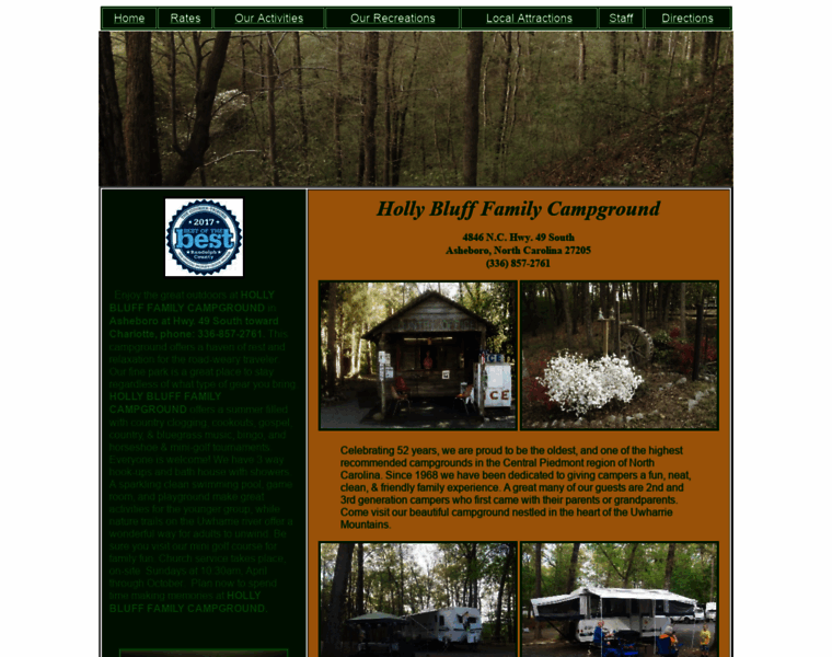 Hollybluffcampground.com thumbnail