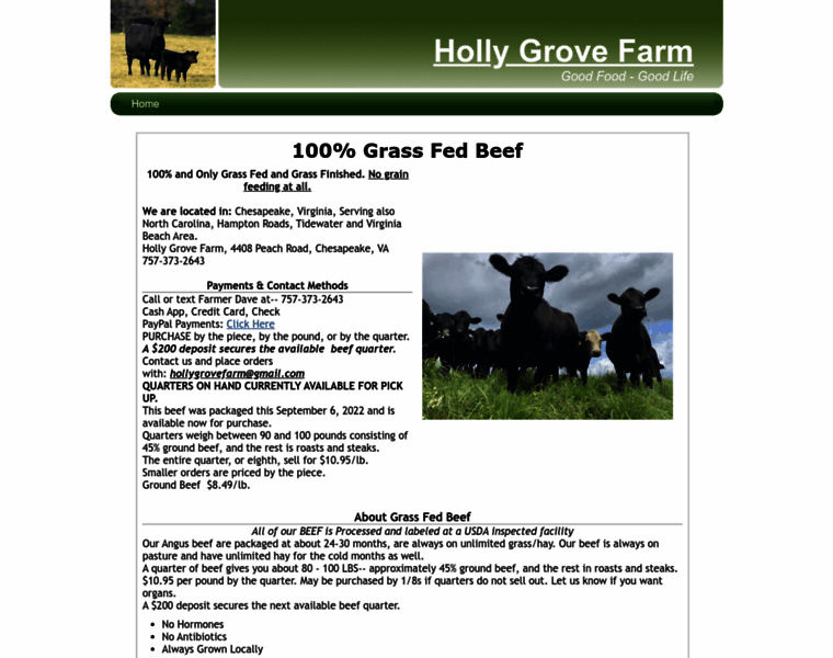 Hollygrovefarm.com thumbnail