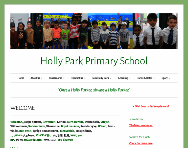 Hollyparkschool.co.uk thumbnail