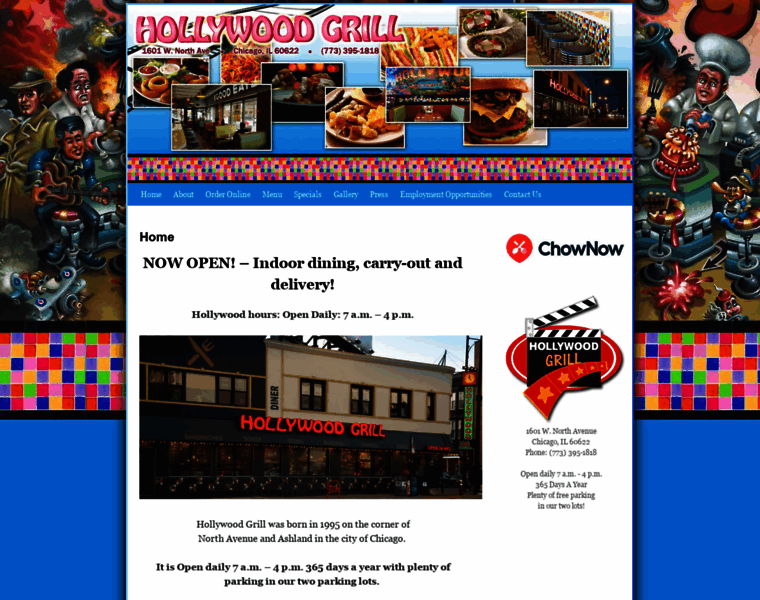Hollywood-grill.com thumbnail