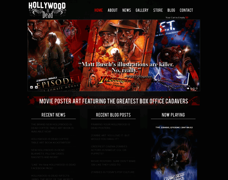 Hollywood-is-dead.com thumbnail