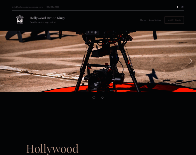 Hollywooddronekings.com thumbnail