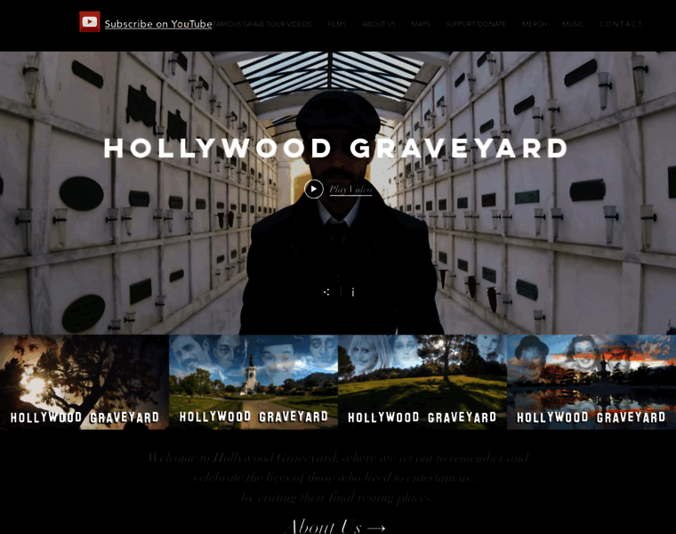 Hollywoodgraveyard.com thumbnail