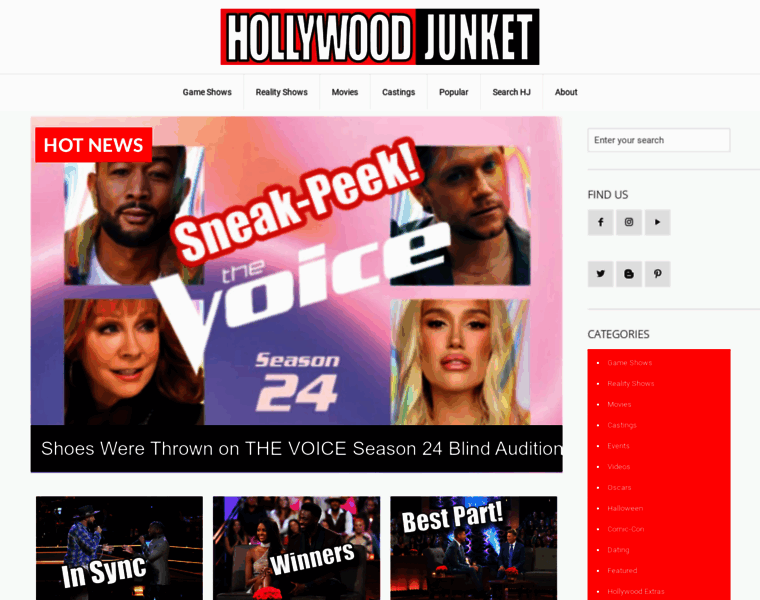 Hollywoodjunket.com thumbnail