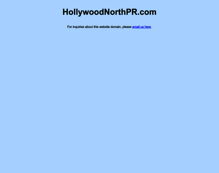 Hollywoodnorthpr.com thumbnail