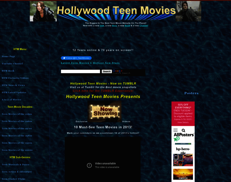 Hollywoodteenmovies.com thumbnail