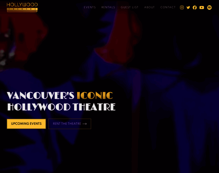 Hollywoodtheatre.ca thumbnail